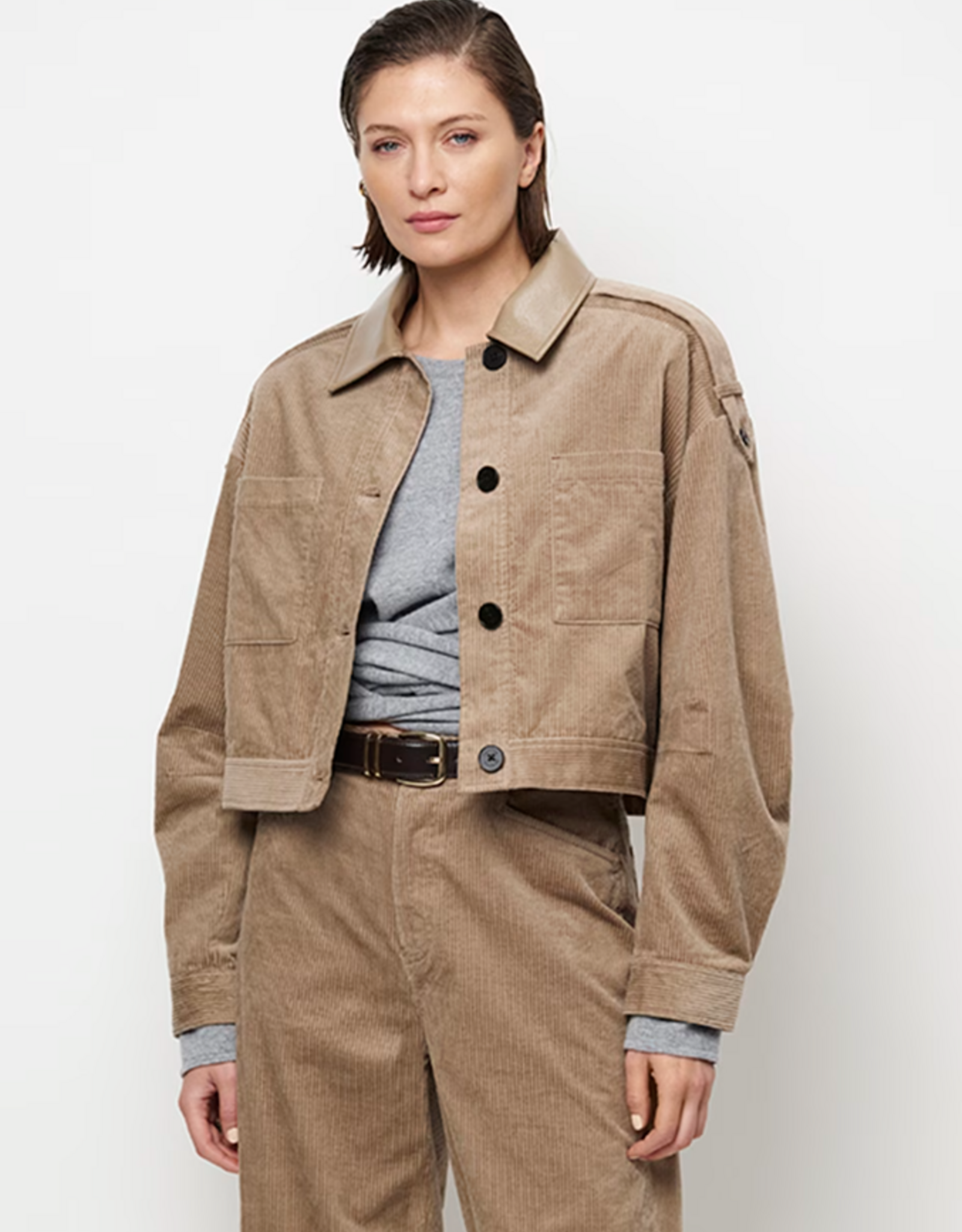 Dante 6 Scout Corduroy Jacket Warm Greige