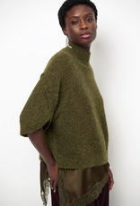Dante 6 Mahani Cape Sweater Moss Olive