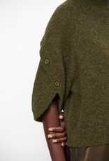 Dante 6 Mahani Cape Sweater Moss Olive