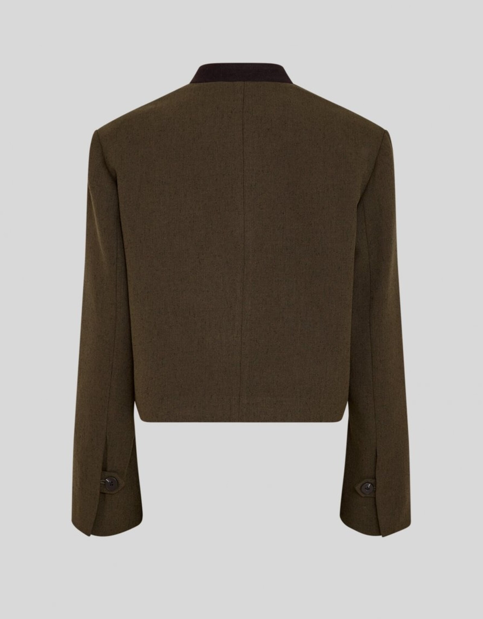 Moss Copenhagen Cabrie Jacket Forest N Mel