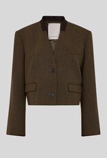 Moss Copenhagen Cabrie Jacket Forest N Mel