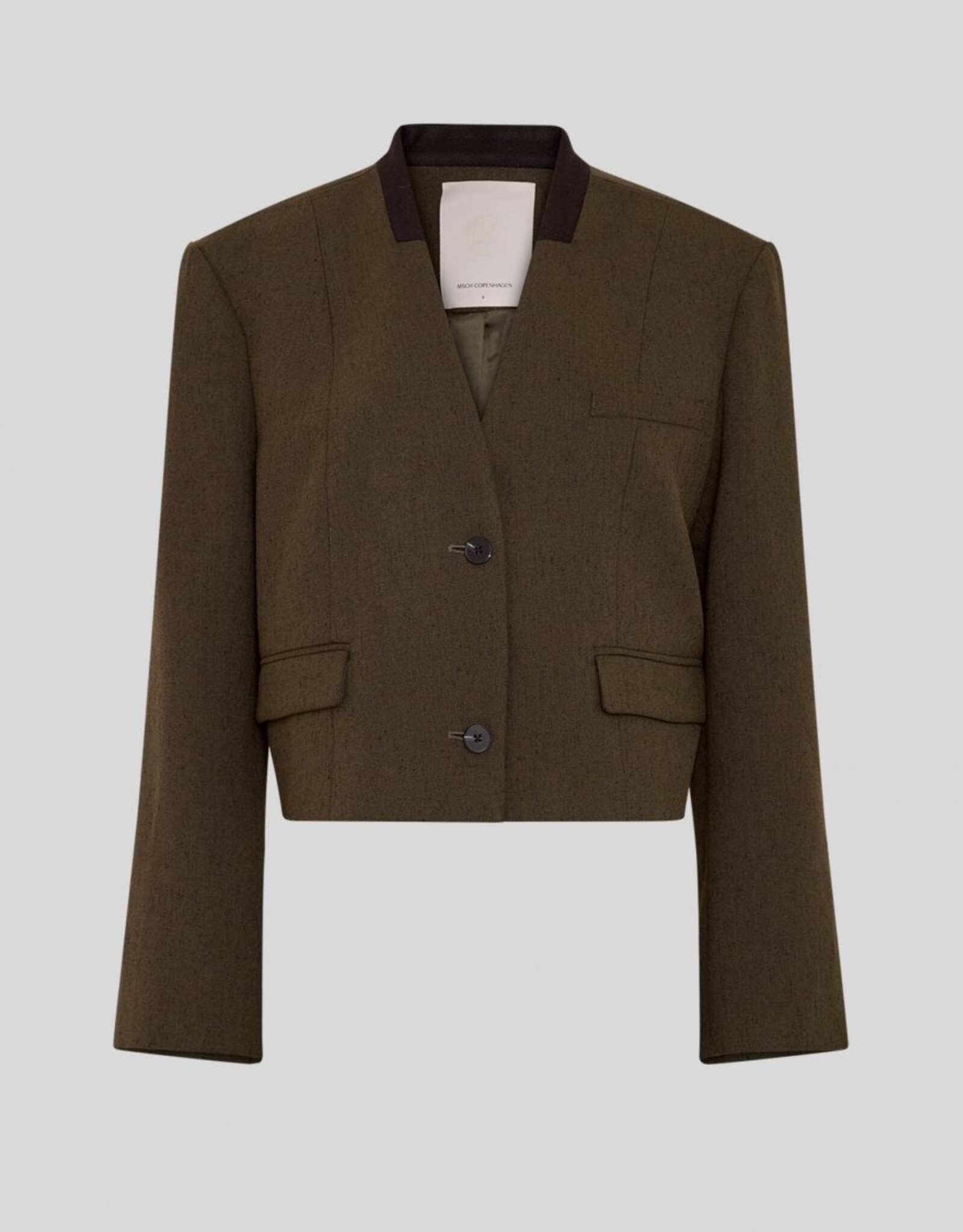Moss Copenhagen Cabrie Jacket Forest N Mel