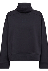 Co'Couture Tenna High Neck Sweat Navy