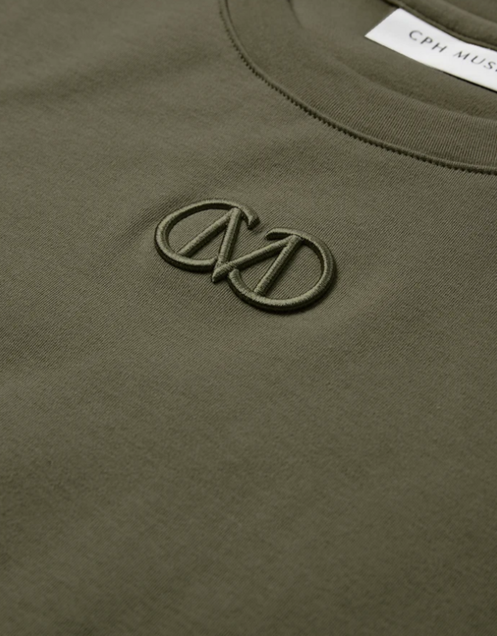 Cph Muse 0536867 Muse Tee Slim Fit  Ivy Green