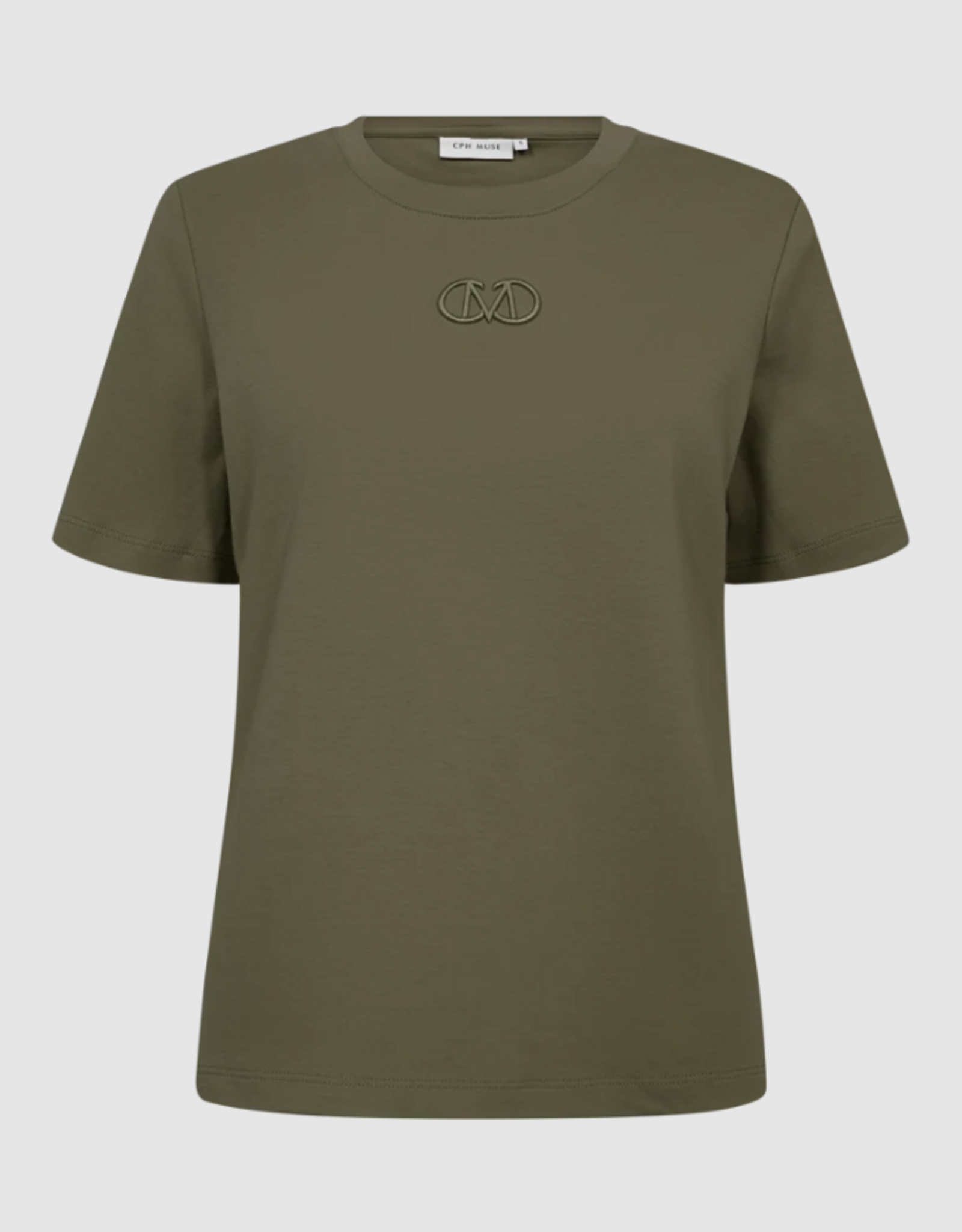 Cph Muse 0536867 Muse Tee Slim Fit  Ivy Green