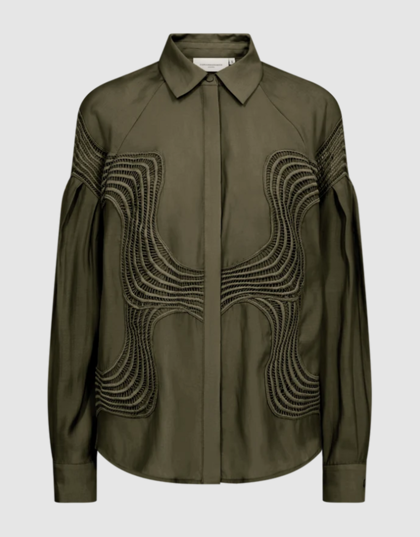 Cph Muse 0536805 Molly Shirt Raglan Ivy Green