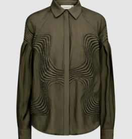Cph Muse 0536805 Molly Shirt Raglan Ivy Green