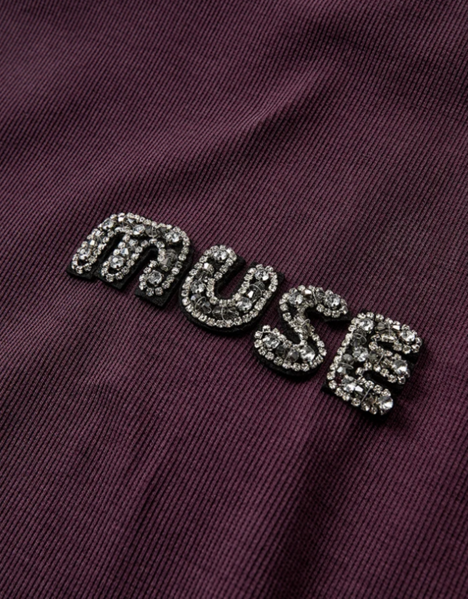 Cph Muse 0539538 Siv Tee Plum Perfect