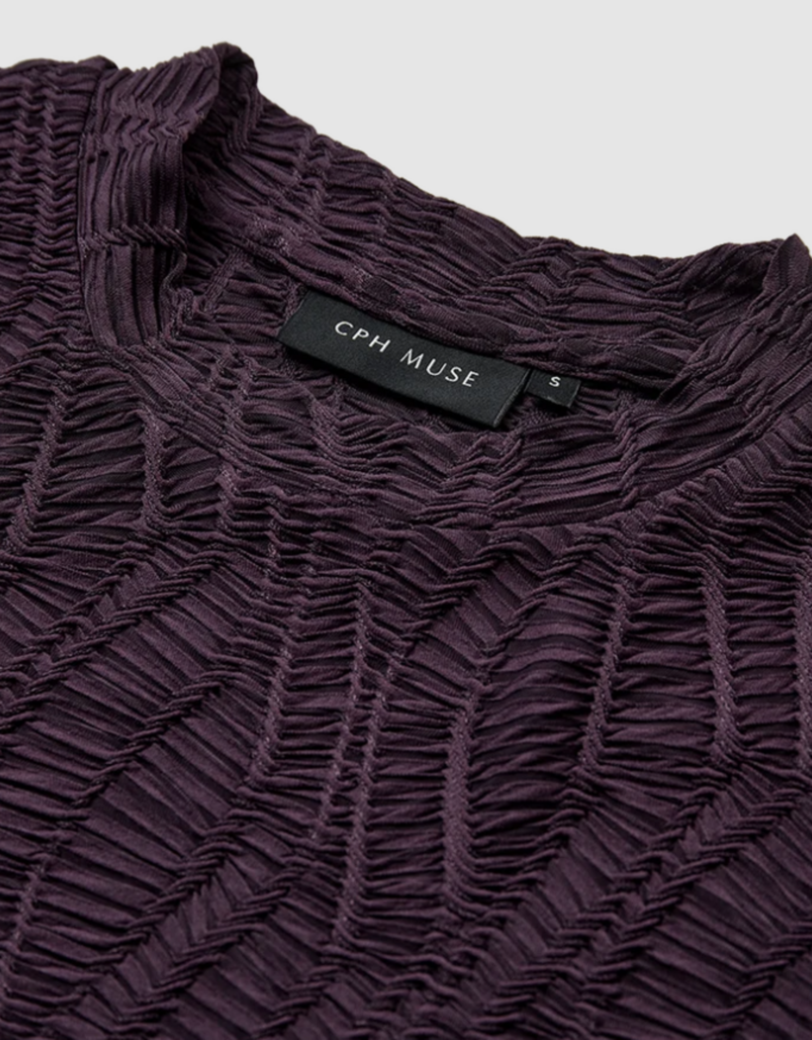 Cph Muse 0539842 Jeri Blouse Plum Perfect
