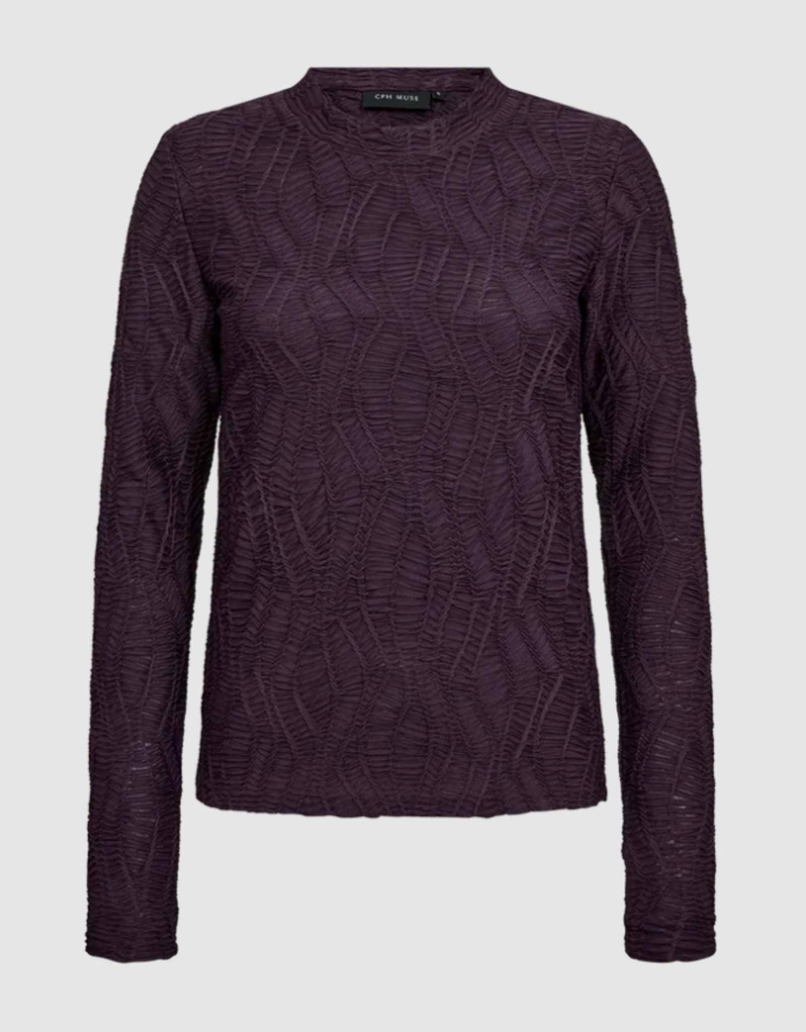 Cph Muse 0539842 Jeri Blouse Plum Perfect