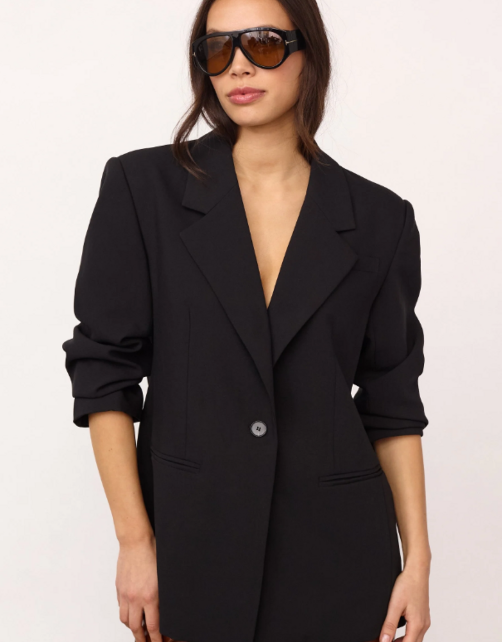 Co'Couture Vola Power Blazer Black