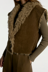 Aaiko Avrelle Gilet Teak Green