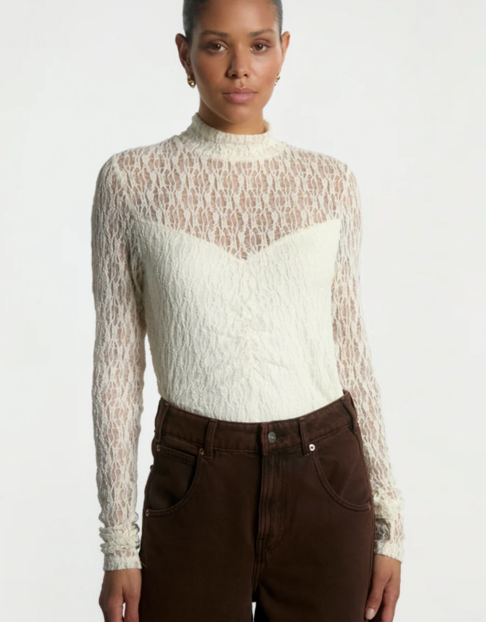 Aaiko Amy Top Cream