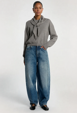 Aaiko Saren Sweater Grey Melange