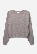 Aaiko Saren Sweater Grey Melange