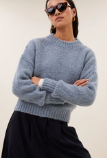 By Bar Sonny Bulky Pullover Cloud Blue