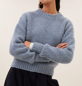 By Bar Sonny Bulky Pullover Cloud Blue
