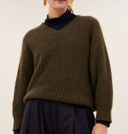 By Bar Lune Pullover Olive