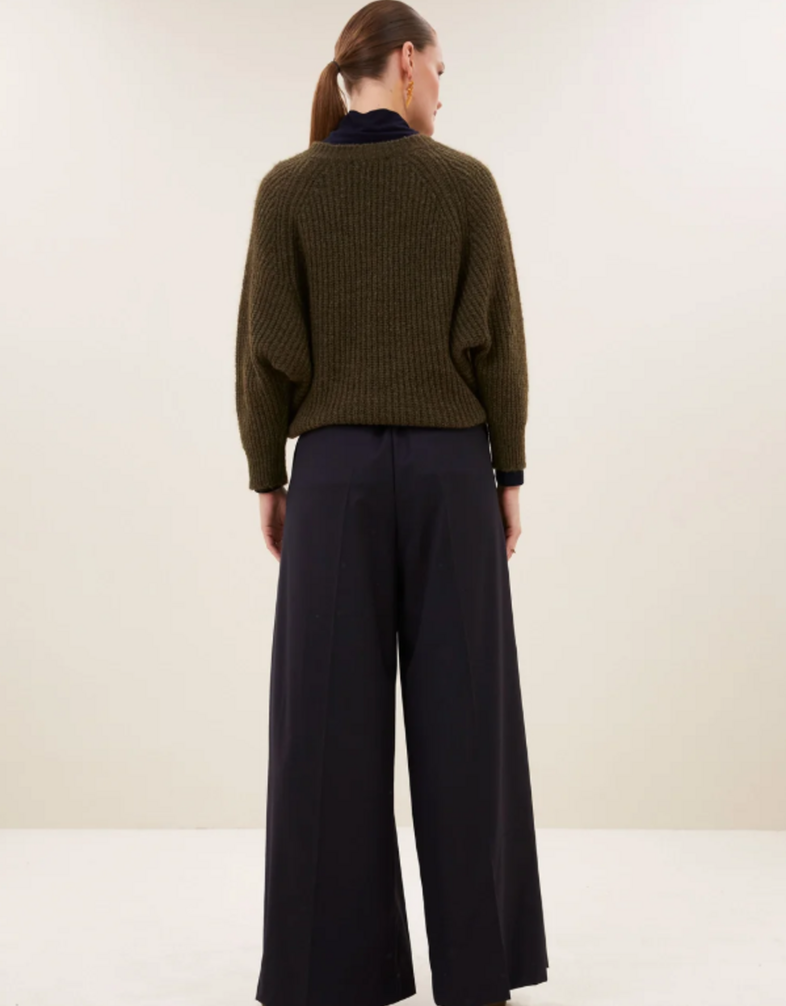 By Bar Lune Pullover Olive