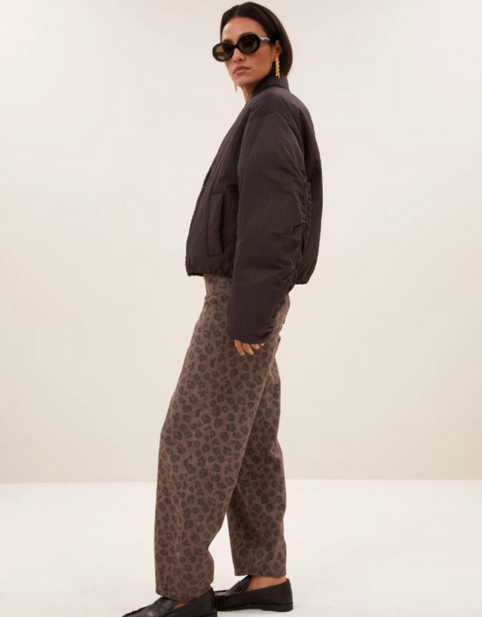 By Bar Bodie Bomber Jacket Espresso