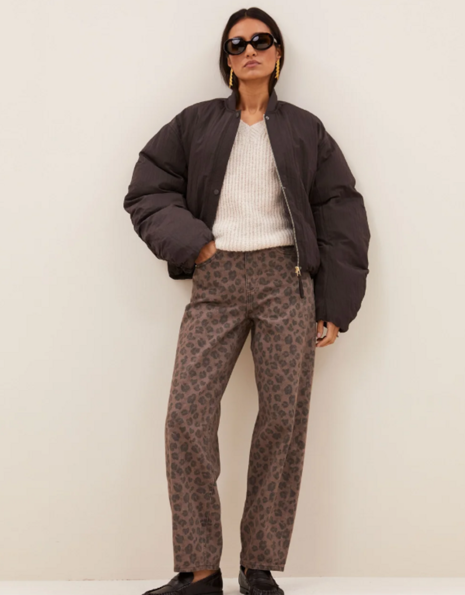 By Bar Bodie Bomber Jacket Espresso