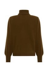 My Essential Wardrobe Jola Rollneck Pullover Bison