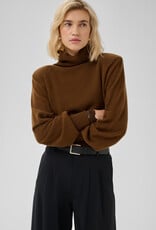 My Essential Wardrobe Jola Rollneck Pullover Bison
