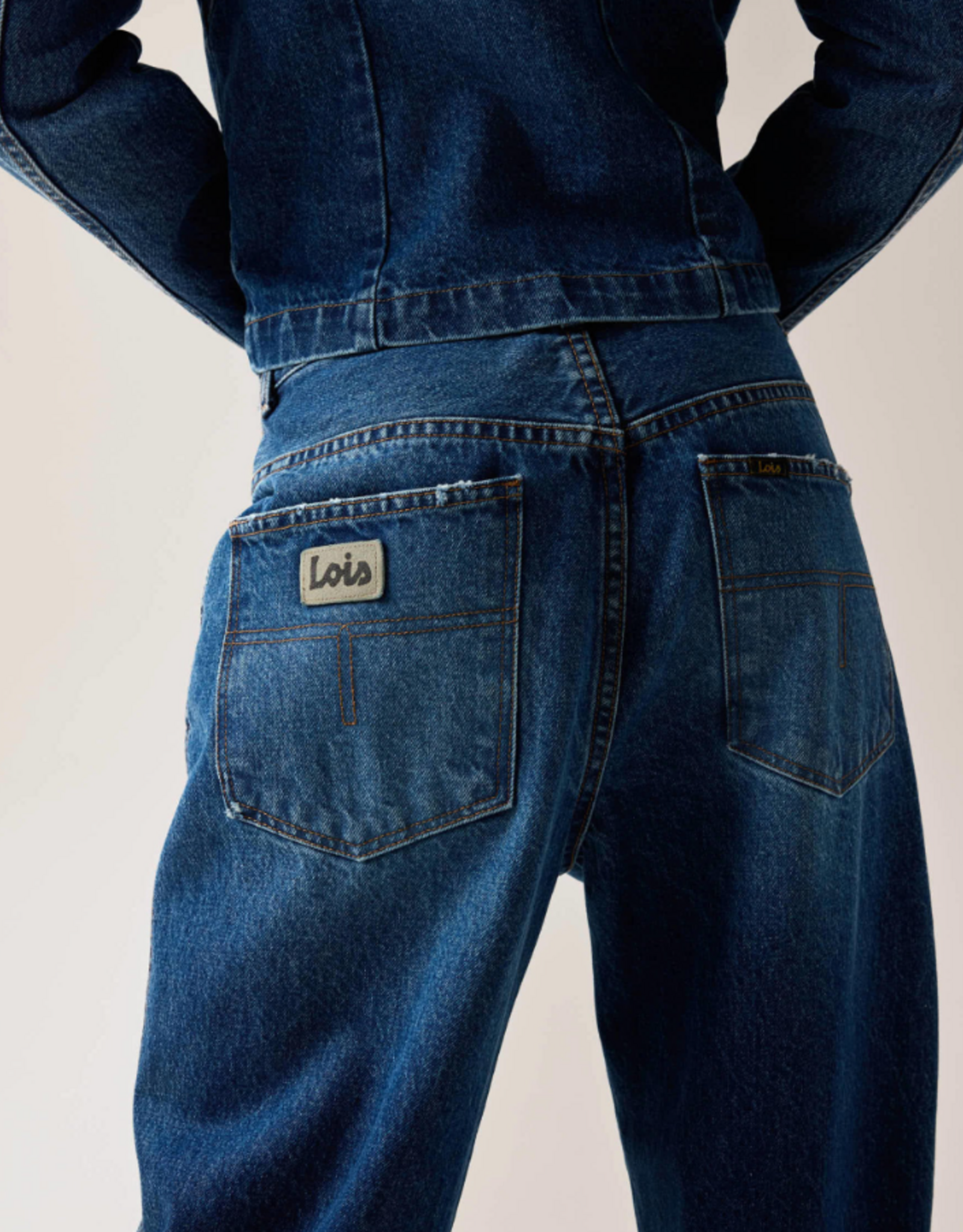 Lois Dali Chino Jackson Winter Dark Stone