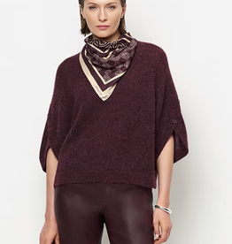 Dante 6 Mahani Cape Sweater Dark Plum