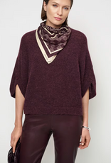 Dante 6 Mahani Cape Sweater Dark Plum