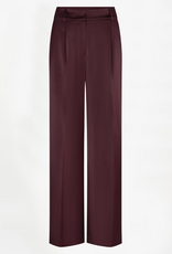Dante 6 Jules Bold Satin Smart Pants Dark Plum