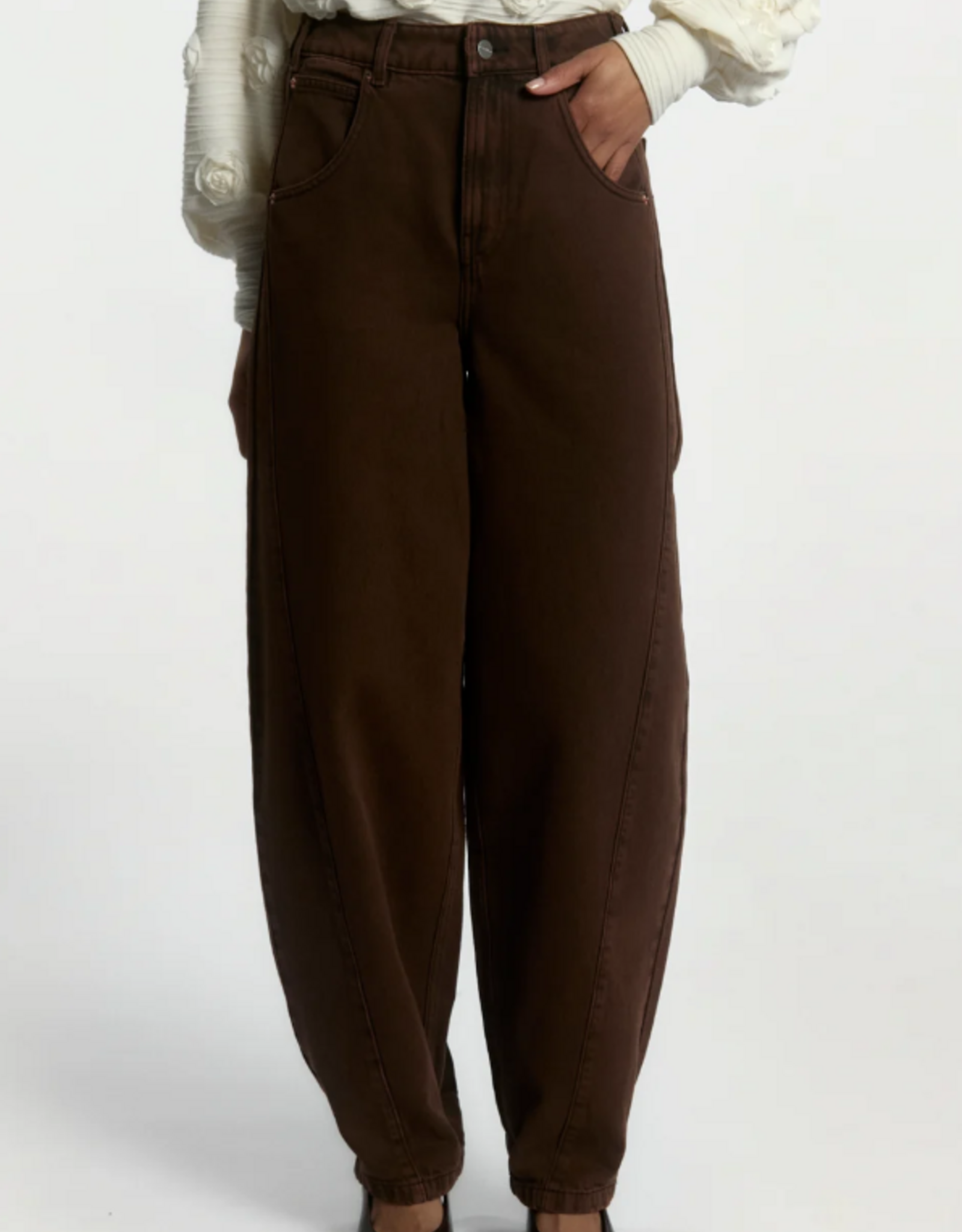 Aaiko Daley Trousers Sorrel Horse