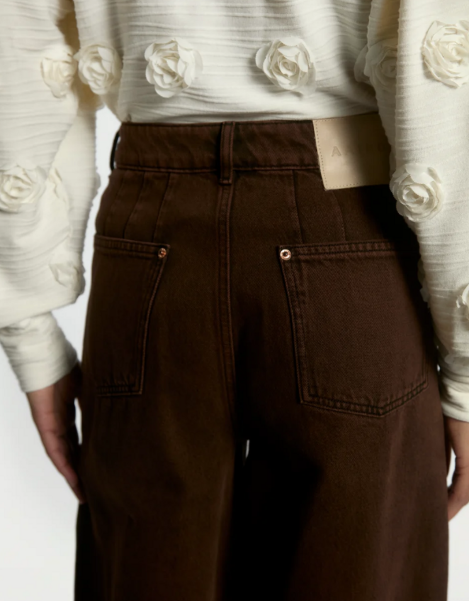 Aaiko Daley Trousers Sorrel Horse