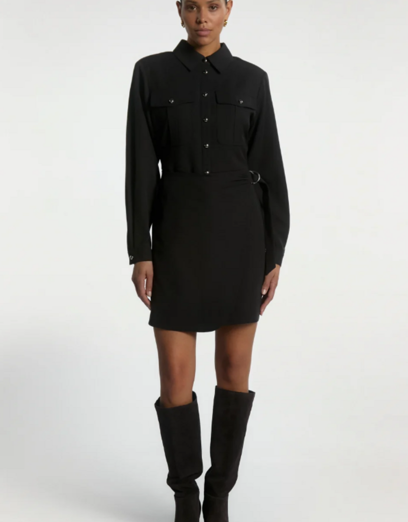 Aaiko Yven Dress Black