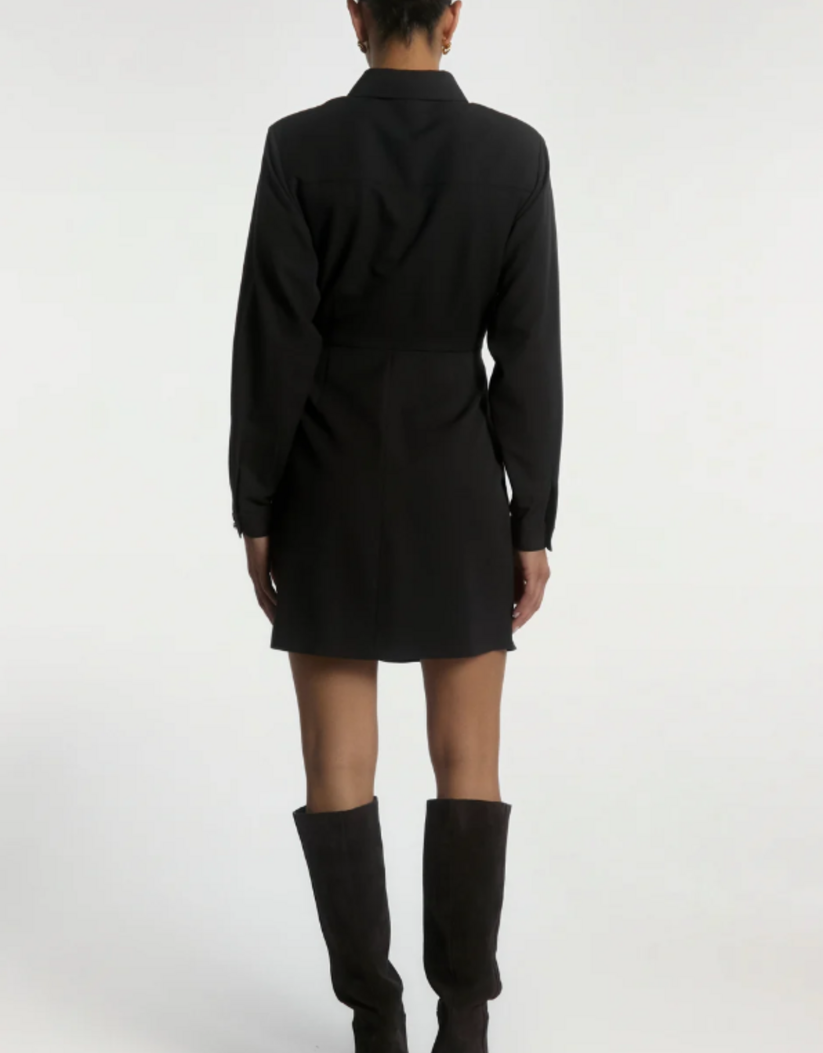 Aaiko Yven Dress Black