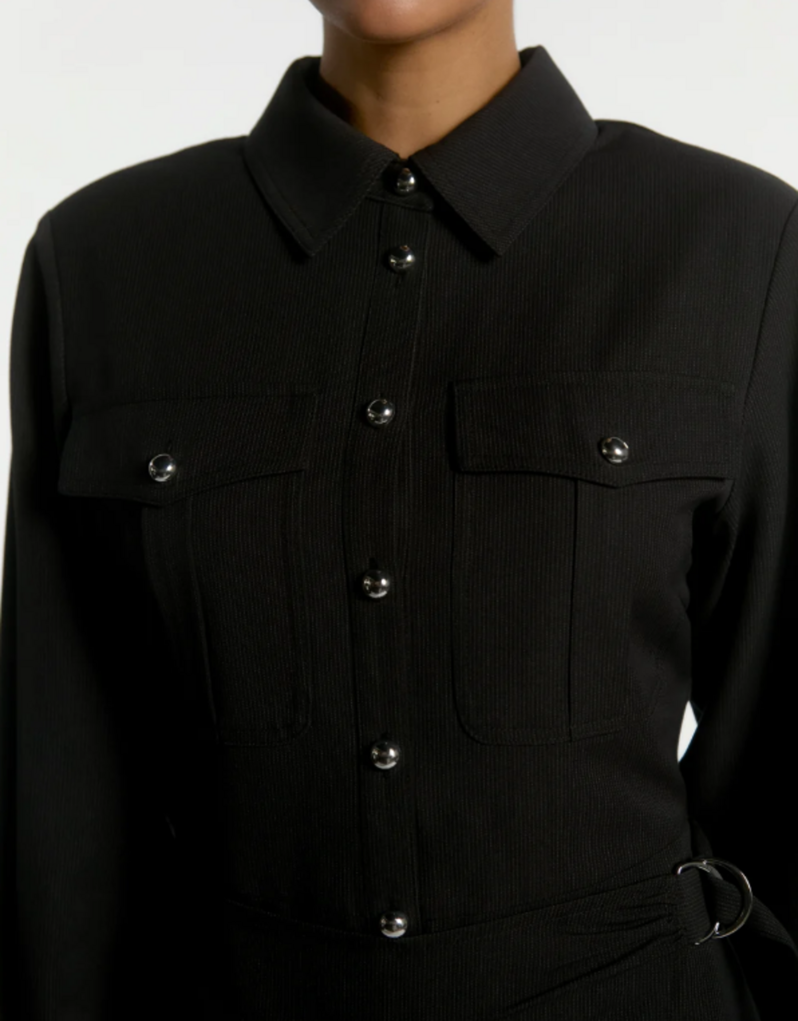 Aaiko Yven Dress Black