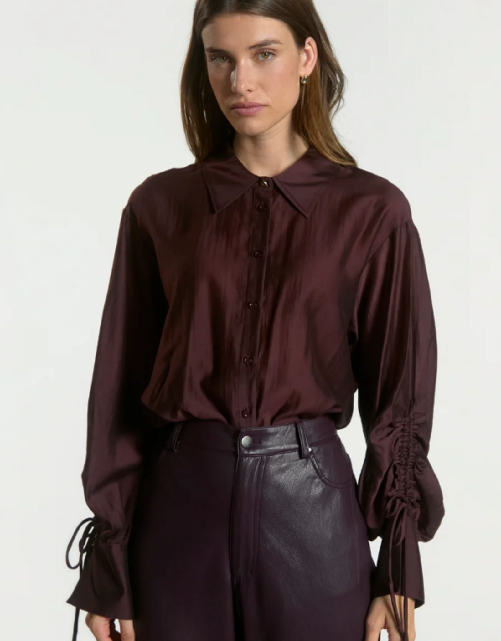 Aaiko Marel Blouse Bordeaux