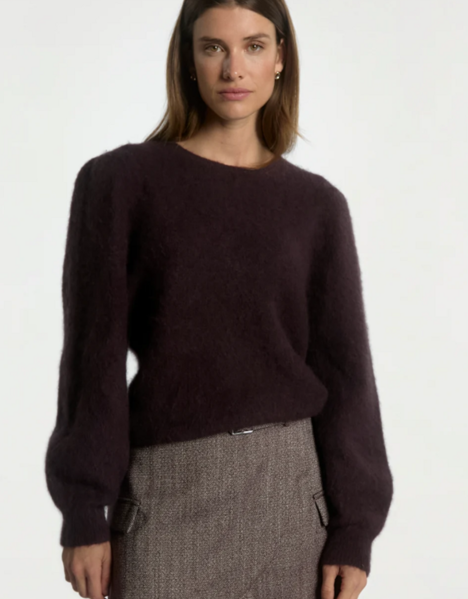 Aaiko Denize Sweater Bordeaux