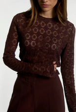 Aaiko Mason Top Bordeaux