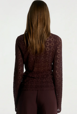 Aaiko Mason Top Bordeaux