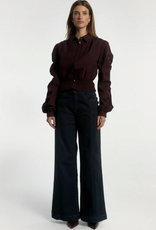Aaiko Beaudine Collar Blouse Black