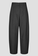 Second Female Vienne Barrel Trousers Dark Grey Melange