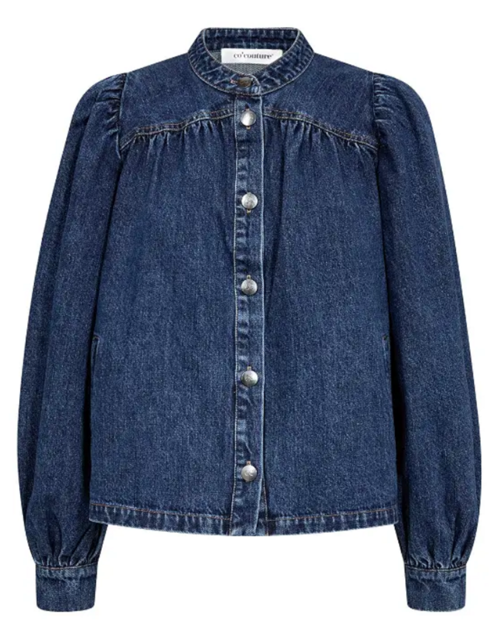 Co'Couture Denice LS Denim Shirt Used Denim