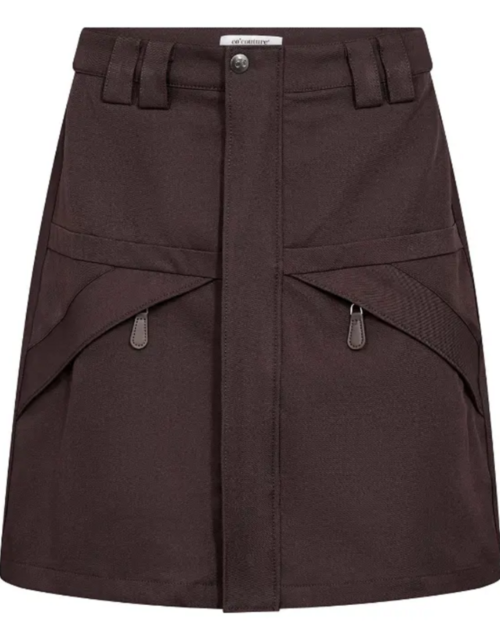 Co'Couture Luna Mini Skirt Bison