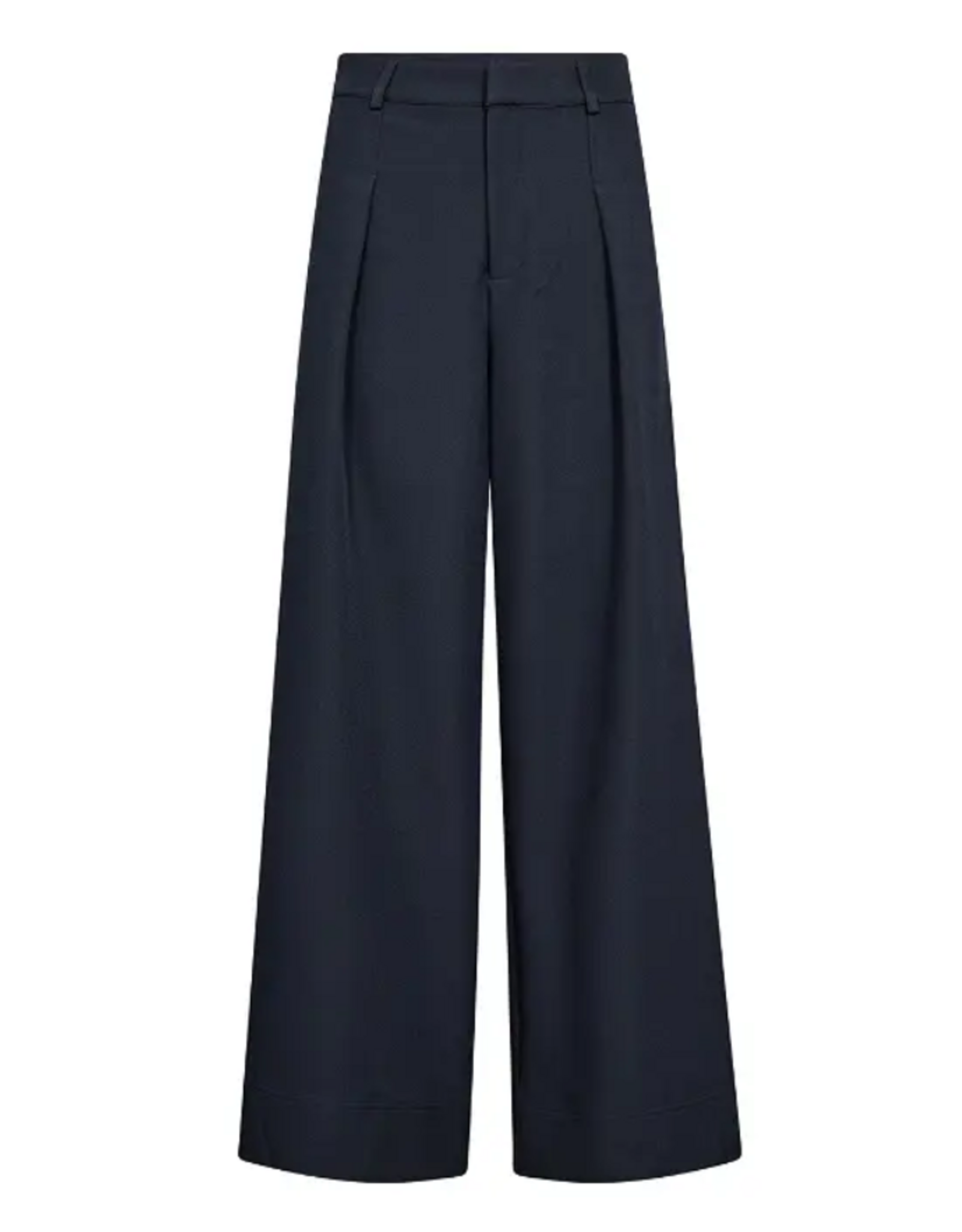 Co'Couture Luna Pleat Pant Navy L34