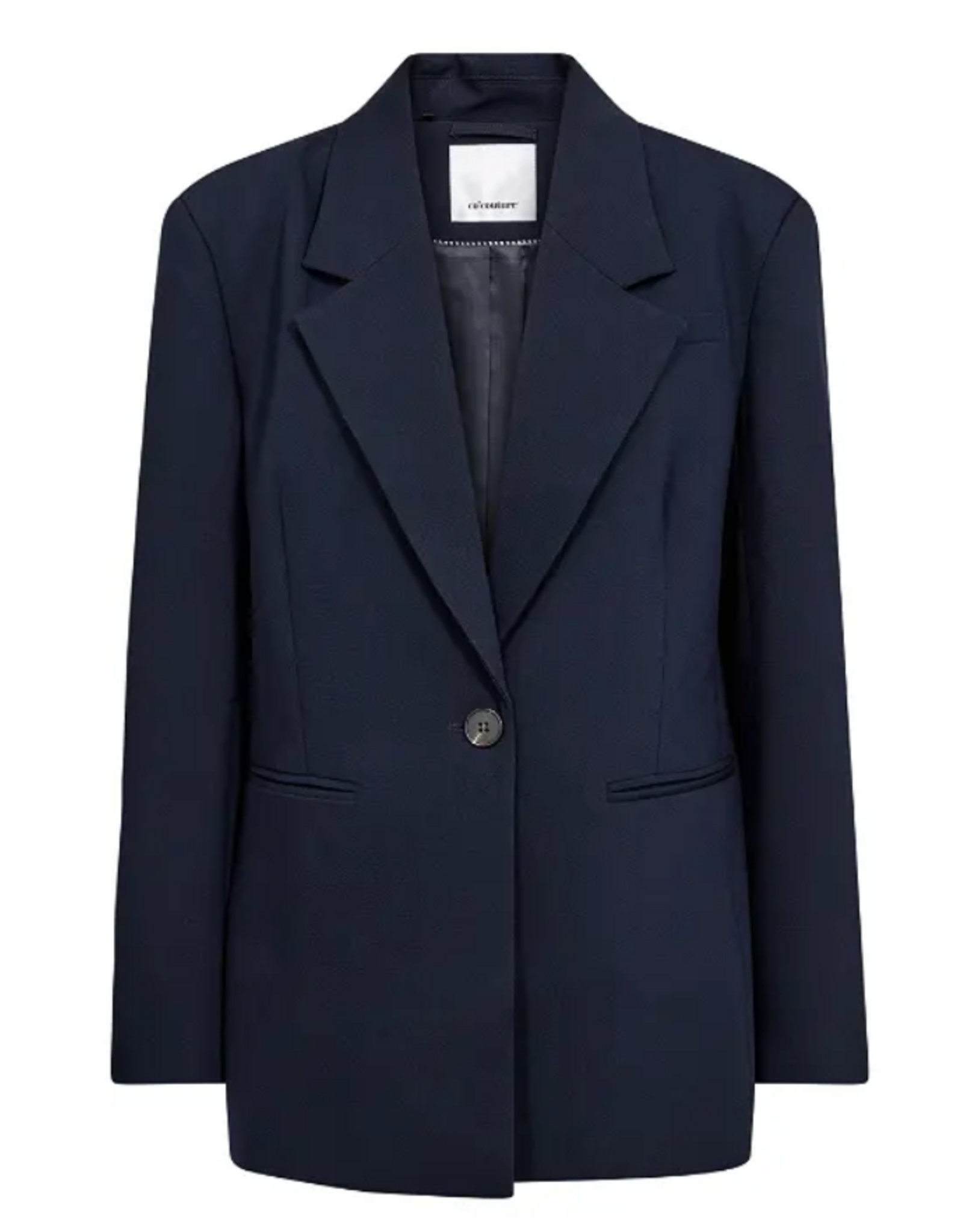 Co'Couture Mava Power Blazer Navy