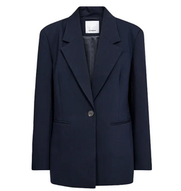 Co'Couture Mava Power Blazer Navy