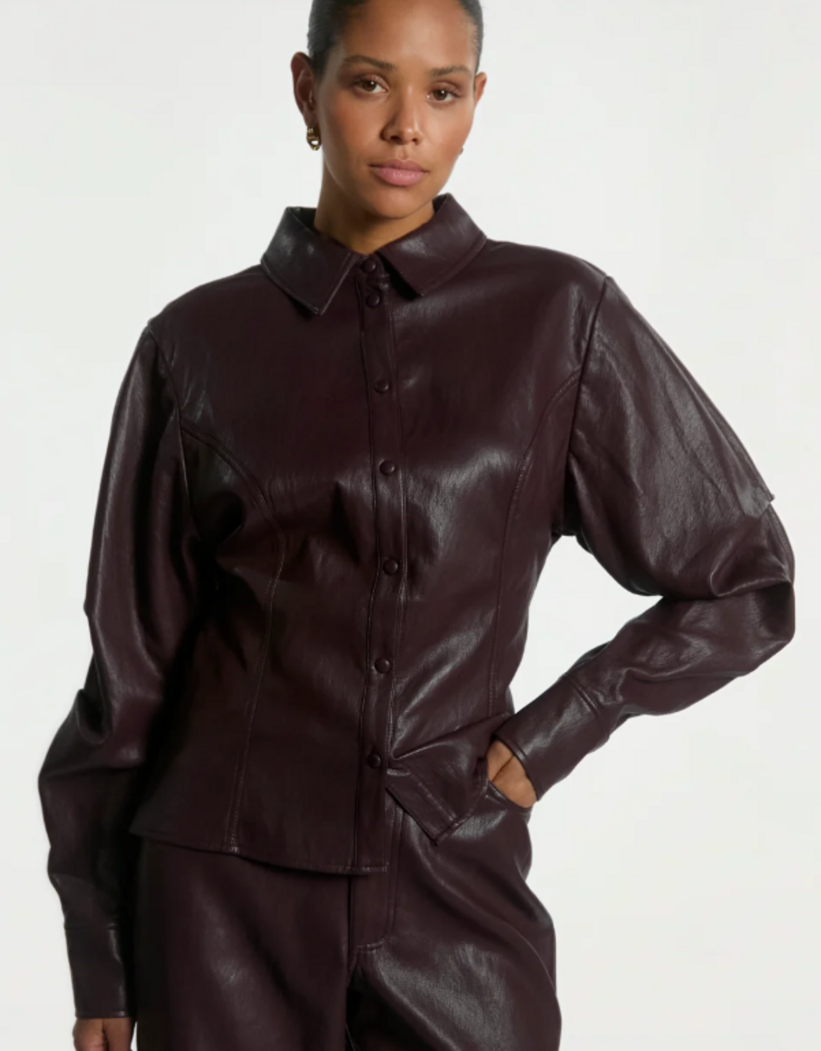 Aaiko Isabel Blouse Bordeaux