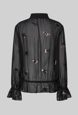 Second Female Luma Sequin Blouse Black