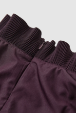 Cph Muse Pleat Frill Boxy Blouse Plum Perfect